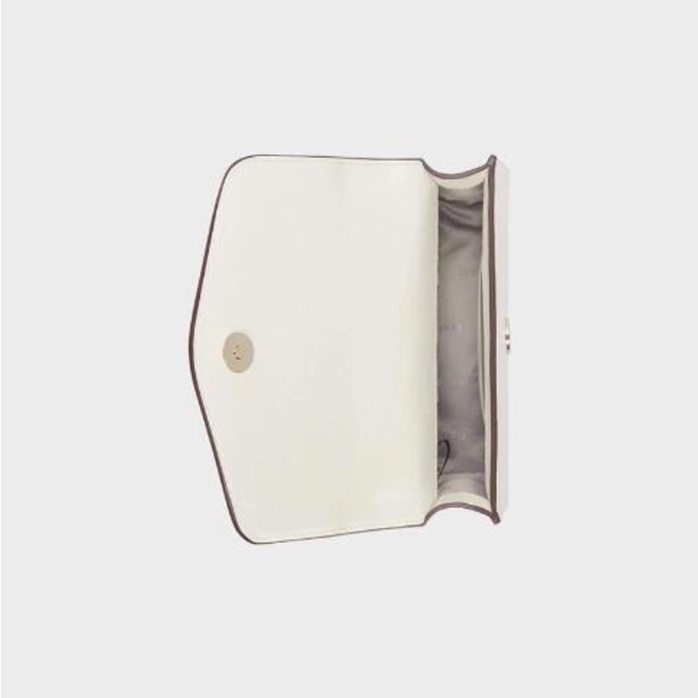 πΊπΊDONNA KARAN NEW YORK Whitney Floral Belt Bag In White/PinkπΊπΊ - Picture 6 of 9